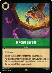 Wrong Lever! - 116/204 - Rare